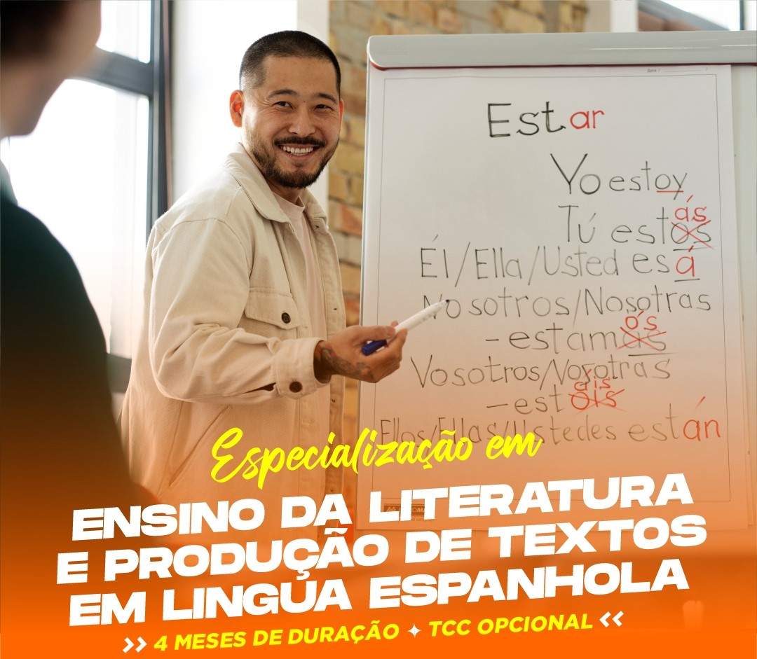 ESPECIALIZAÇÃO EM ENSINO DA LITERATURA E PRODUÇÃO DE TEXTOS EM LÍNGUA  ESPANHOLA EAD